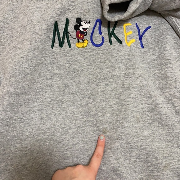 MAKE OFFER vintage Disney crew neck - Picture 4 of 4